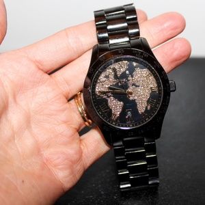 Michael Kors MK6091 Black Layton Stainless Steel